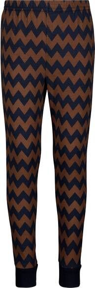 HEMA Kinder Pyjama Fleece/katoen Walrus Donkerblauw(donkerblauw )