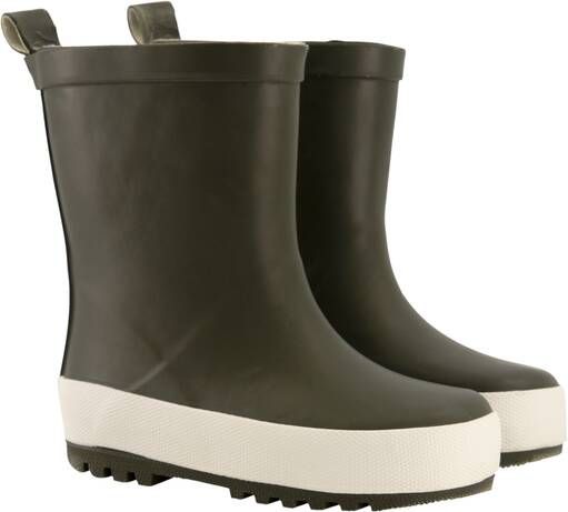 HEMA Kinder Regenlaarzen Mat Rubber Legergroen(legergroen )