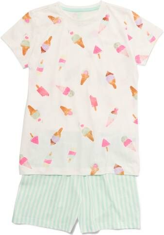 HEMA Kinder Shortama Ijsjes Gebroken Wit(gebroken wit )