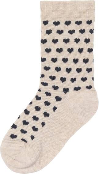 HEMA Kinder Sokken Met Katoen 5 Paar Grijsmelange(grijsmelange )