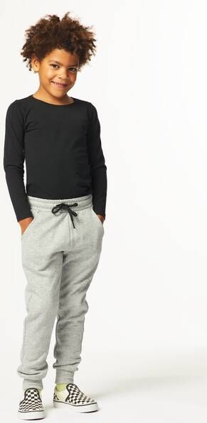 HEMA Kinder Sweatbroek Grijsmelange(grijsmelange )