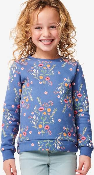 HEMA Kinder Sweater Blauw(blauw )