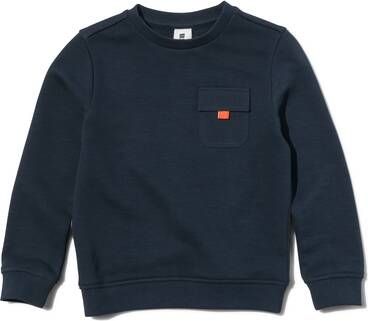 HEMA Kinder Sweater Donkerblauw(donkerblauw )