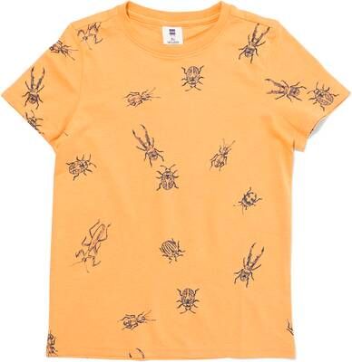 HEMA Kinder T shirt Insecten Geel(geel )