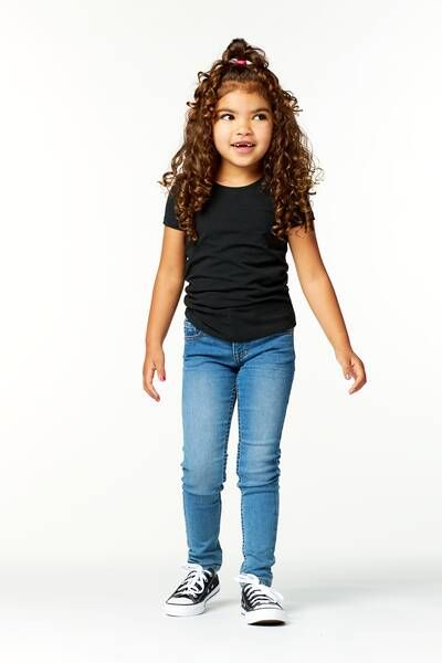 HEMA Kinder T shirt Zwart(zwart )