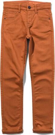 HEMA Kinderjeans Jogdenim Skinny Fit Bruin(bruin )