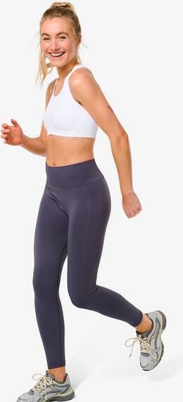 HEMA Naadloze Dames 7/8 Sportlegging Donkerblauw(donkerblauw )