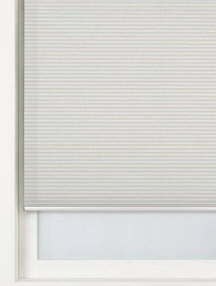 HEMA Plisse Dubbel Lichtdoorlatend Wit(wit )