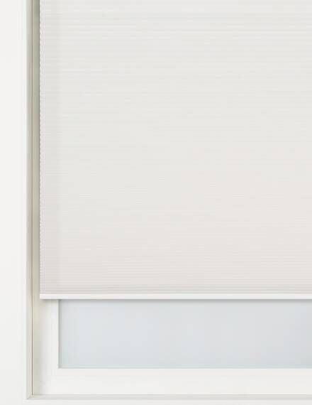 HEMA Plissé Dubbel Lichtdoorlatend/Gekleurde Achterzijde 25 Mm Beige(beige )