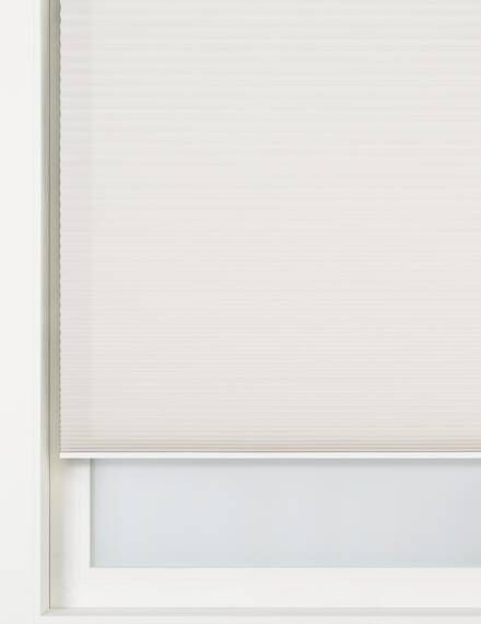 HEMA Plissé Dubbel Lichtdoorlatend/Gekleurde Achterzijde 32 Mm Beige(beige )