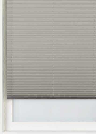 HEMA Plisségordijn Glanzend Lichtdoorlatend 20 Mm Lichtgrijs(lichtgrijs )