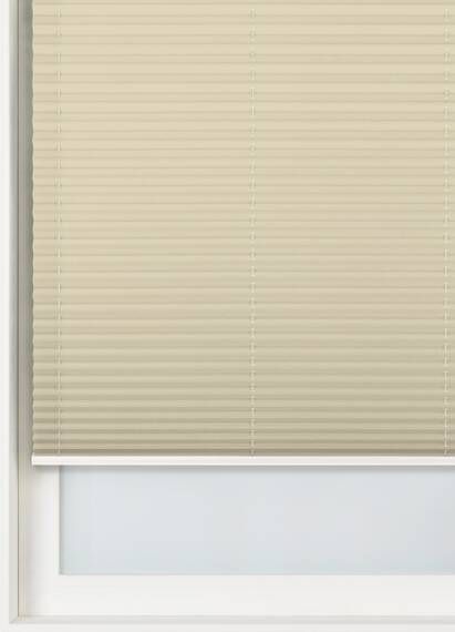 HEMA Plisségordijn Glanzend Lichtdoorlatend 20 Mm Wit(wit )