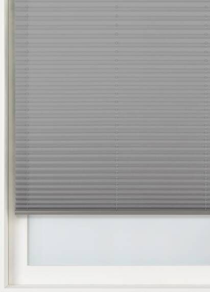 HEMA Plisségordijn Uni Lichtdoorlatend 20 Mm Grijs(grijs )