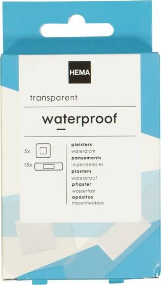 HEMA Waterproof Pleisters Transparant