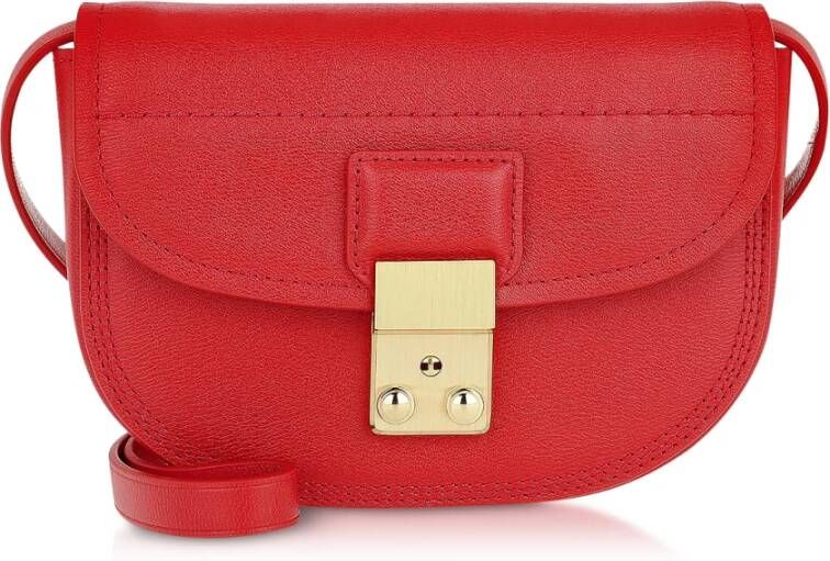 3.1 phillip lim Pashli Mini Saddle Belt Bag , Rood, Dames