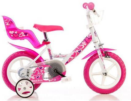 Dino Bikes Kinderfiets Little Heart 12'' roze DINO356010