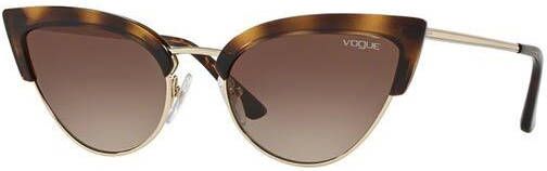 Vogue Vo5212S W65613 Sunglasses , Bruin, Dames