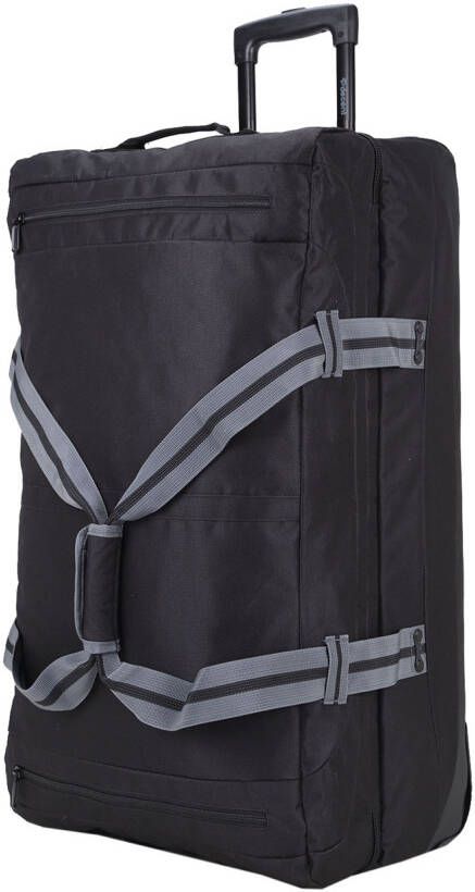 Decent Sport Line Dubbeldekker Wieltas zwart/grijs Trolley Reistas