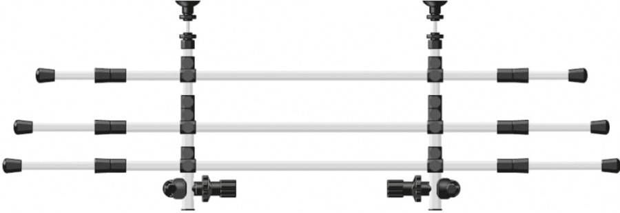 Trixie Autorek Met Hoofdsteun Fixatie Hondenautoaccessoire 96x163 cm Zilver Zwart