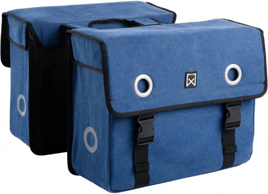 Willex canvas tas Blauw 46 liter Blauw