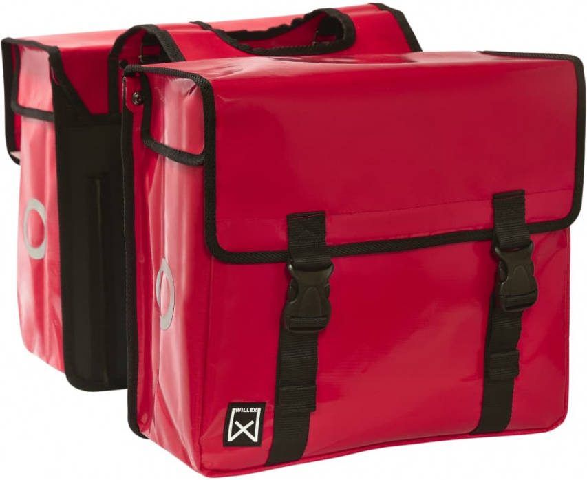 Willex dubbele bisonyl tas Rood 40 liter Rood