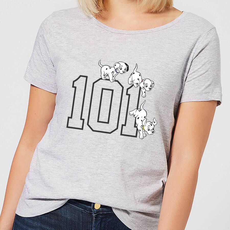 Disney 101 Dalmatië, rs Dames T shirt Grijs