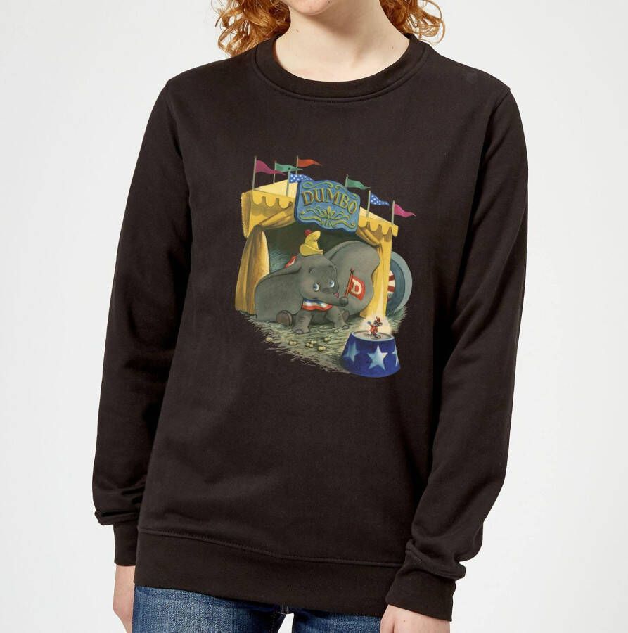 Disney Dombo Circus Dames Trui Zwart XXL Zwart