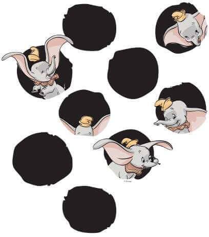 Disney Dombo Kiekeboe Dames Trui Wit 3XL Wit