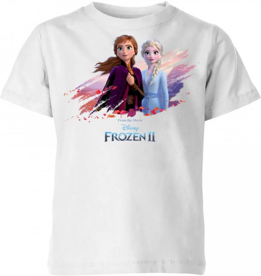 Disney Frozen 2 Nature Is Beautiful kinder t shirt Wit 146/152(11 12 jaar )