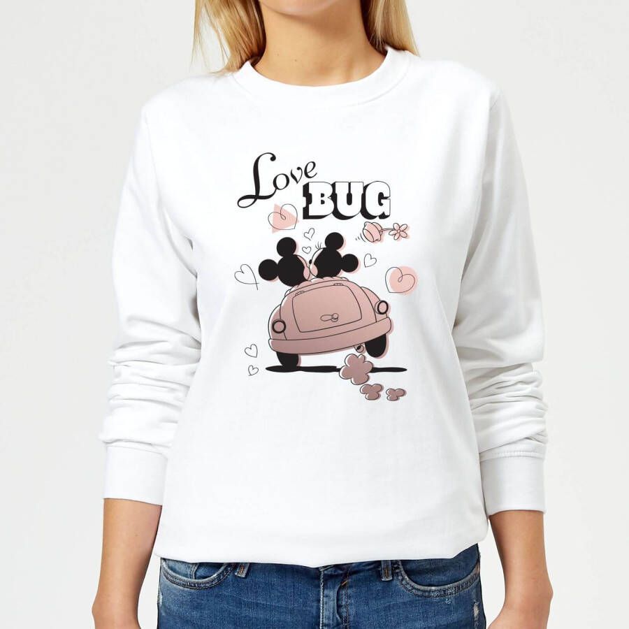 Disney Mickey Mouse Love Bug Dames trui Wit