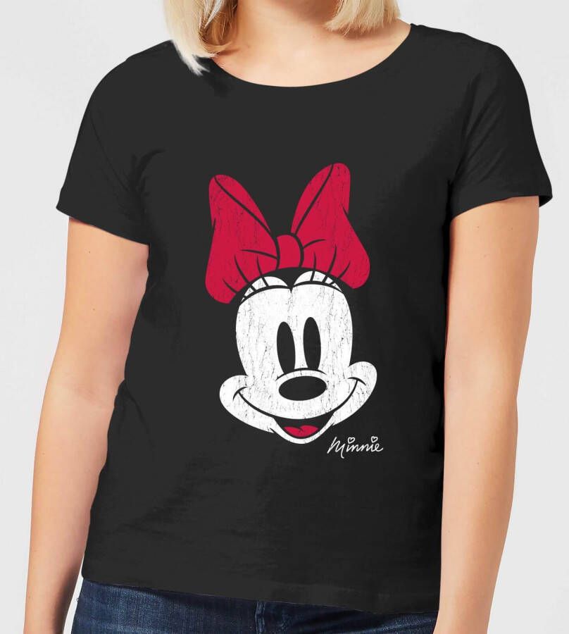 Disney Minnie Dames T shirt Zwart