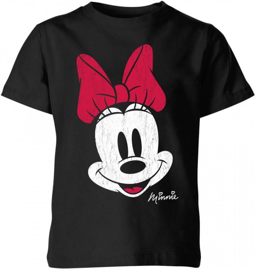 Disney Minnie Kinder T Shirt Zwart 146/152(11 12 jaar )