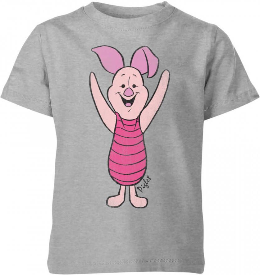 Disney Winnie de Poeh Knorretje Classic Kinder T Shirt Grijs 146/152(11 12 jaar )