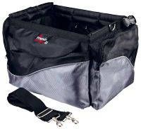 TRIXIE Hondenfietsmand voor voorop 41x26x26 cm zwart en grijs 13113